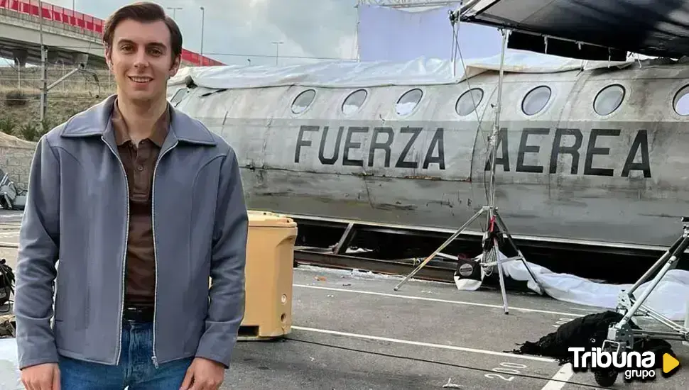 El actor salmantino en 'La sociedad de la nieve': "Aparezco reviviendo el terrible accidente de vuelo"