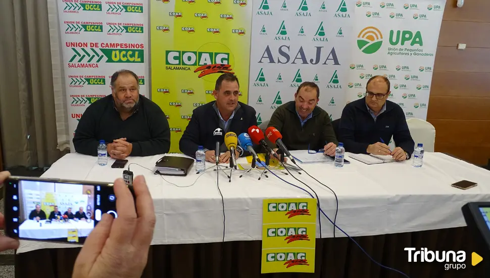 Salamanca se prepara para la tractorada del día 8: "queremos llamar la atención y nos tenemos que hacer ver" 