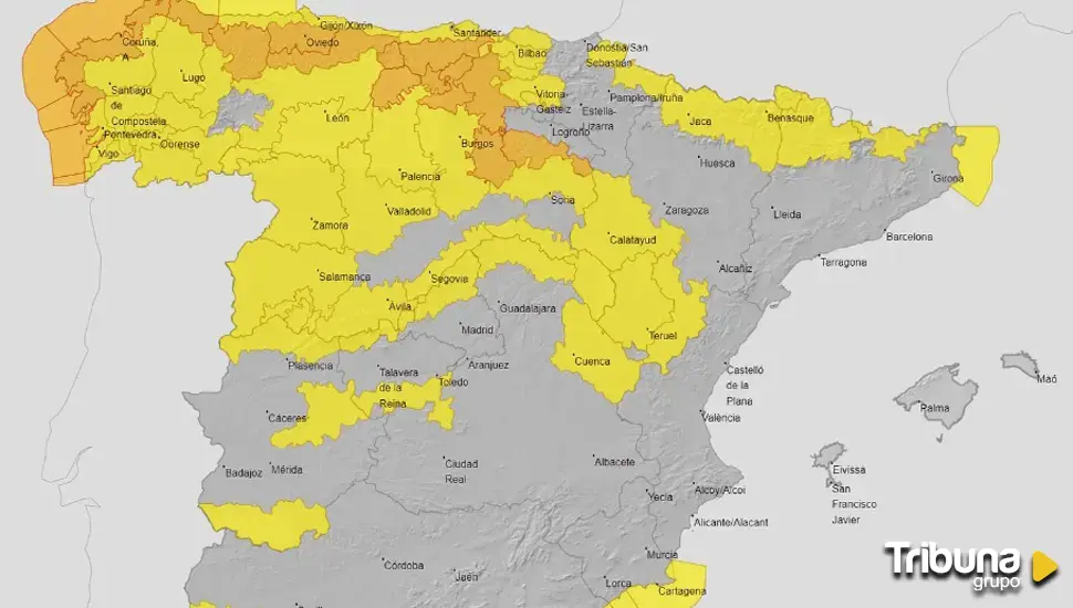 Llega la borrasca Karlotta, que provocará un fuerte temporal de lluvia y viento