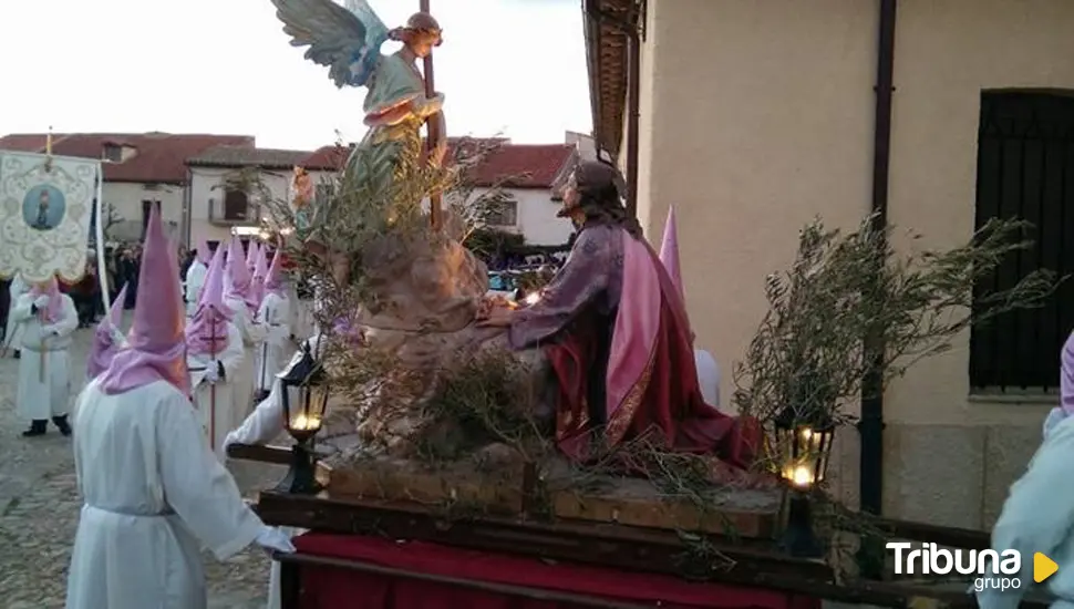 La cofradía de Jesús Flagelado de Ledesma pide ayuda para restaurar la imagen del Huerto de los Olivos