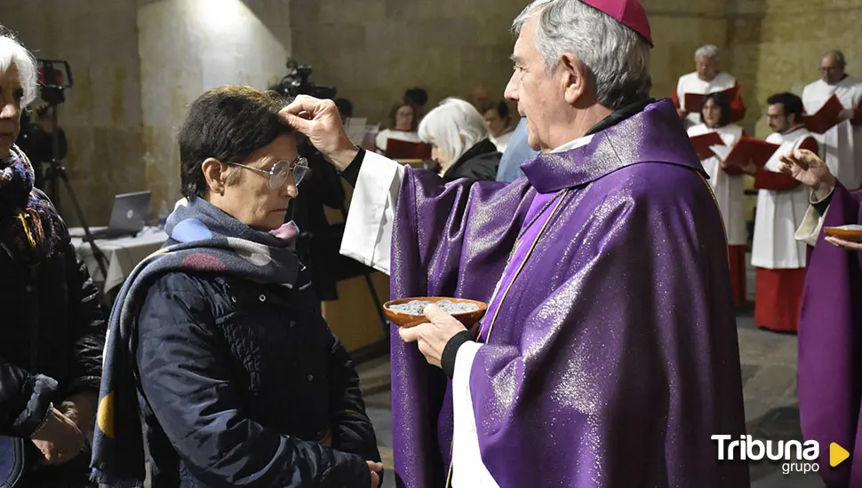 El obispo presidirá la celebración del Miércoles de Ceniza en la catedral de Salamanca
