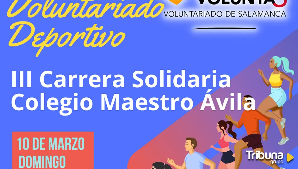 'VoluntaS' abre el plazo para ser voluntario de la Carrera Solidaria del Colegio Maestro Ávila 