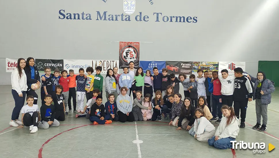 Arrancan los IV 'Recreos con salud' para los escolares de Santa Marta de Tormes