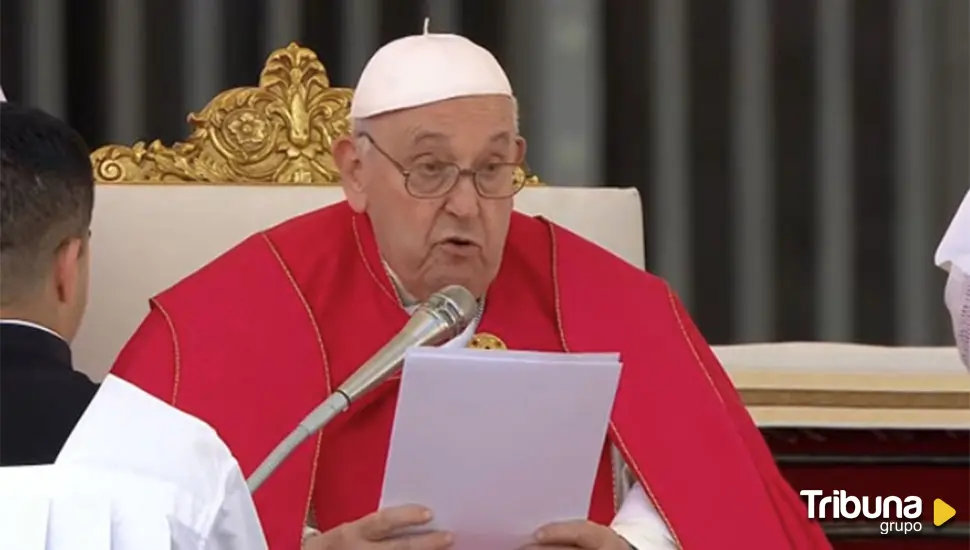 El Papa declina leer la homilía durante el Domingo de Ramos