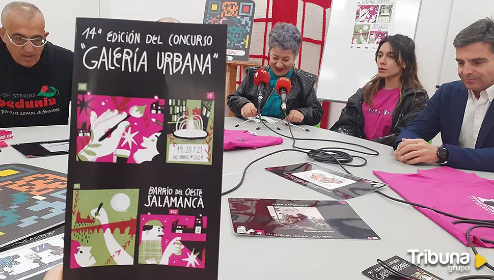 El barrio del Oeste 'se pone guapo': la 14ª Galería Urbana, a punto de comenzar