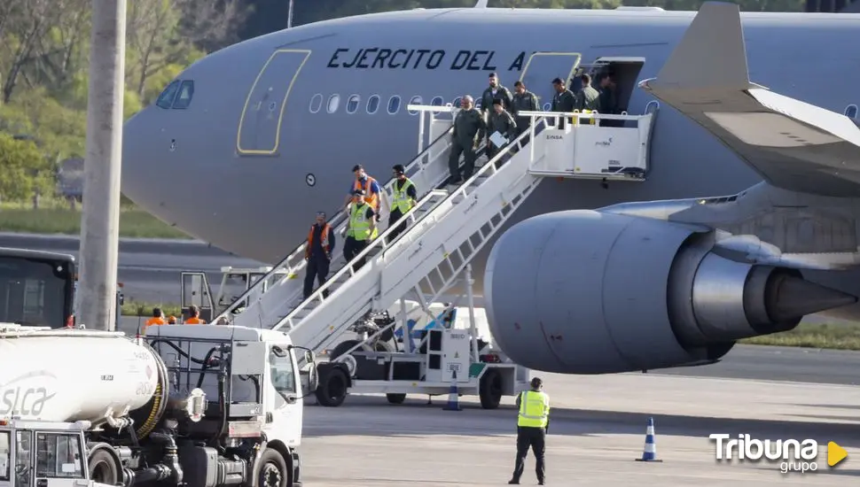 Aterriza en España el avión con el joven vasco gravemente enfermo repatriado desde Tailandia 