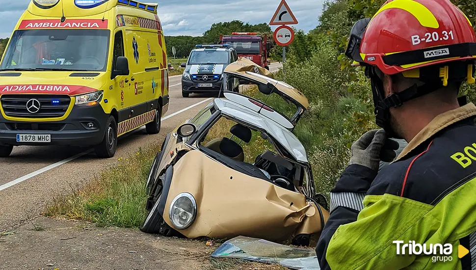 Fallece una mujer 63 años en un accidente de tráfico en la localidad salmantina de Melimbrazos