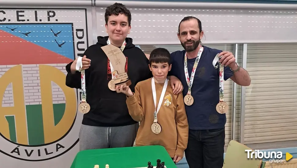 La Escuela de Ajedrez de Béjar sube al podio en el campeonato autonómico