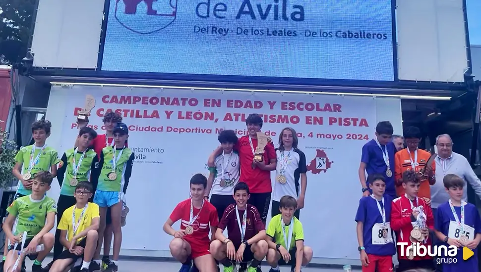 Los infantiles salmantinos ganan en los Campeonatos regionales en edad escolar