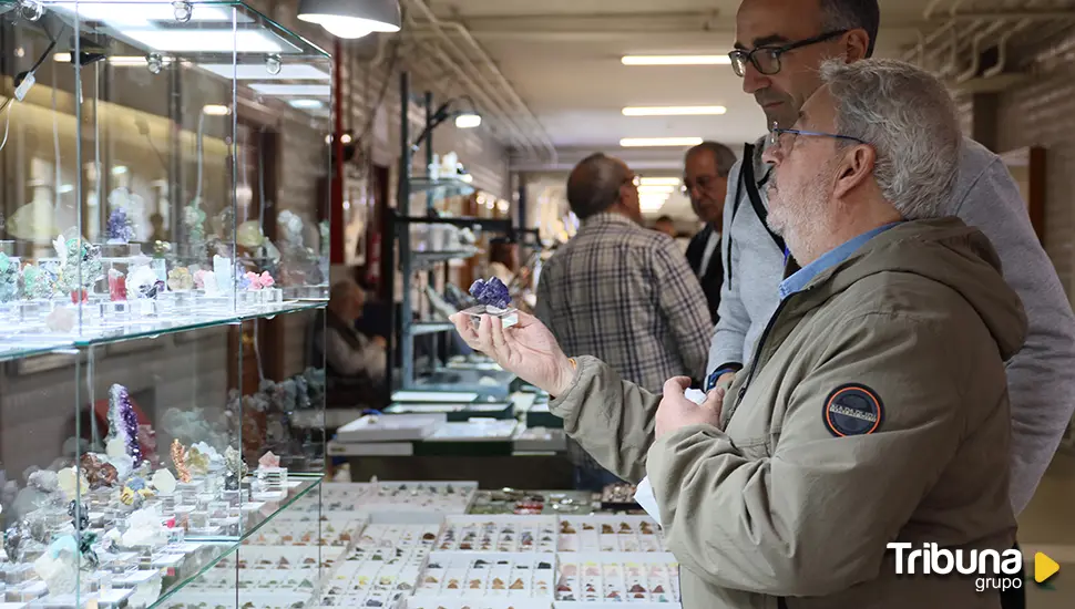 La Feria de Minerales de Salamanca abre sus puertas durante todo el fin de semana