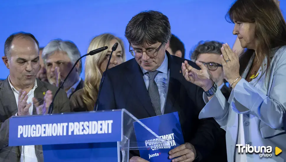 Junts amenaza con retirar su apoyo a Sánchez si el PSC no hace president a Puigdemont.