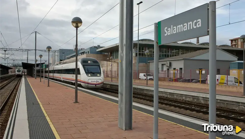 Las tres frecuencias de trenes Salamanca-Madrid recuperan el día 24 de junio los horarios previos a las obras