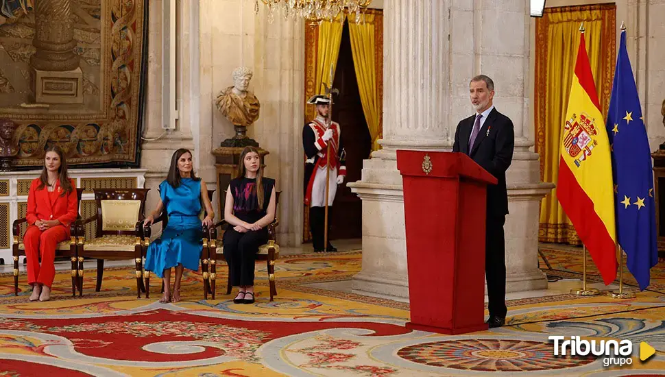 Felipe VI: "Coherencia e integridad" como "expresión profunda de mi respeto y lealtad al pueblo español" 