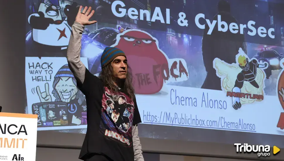 Las reflexiones sobre ciberseguridad e IA del hacker Chema Alonso, colofón del Salamanca Tech Summit 