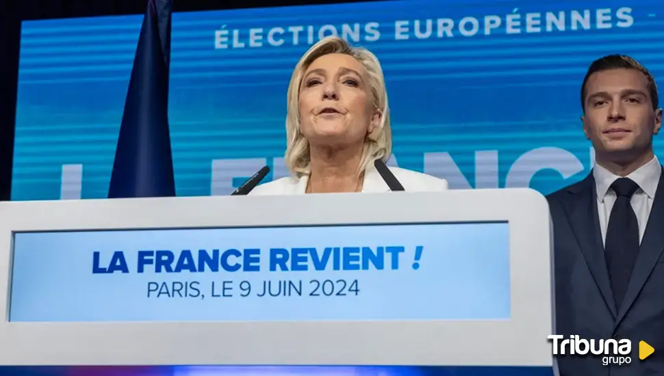 La ultraderecha de Le Pen gana la primera vuelta y podría lograr la mayoría absoluta