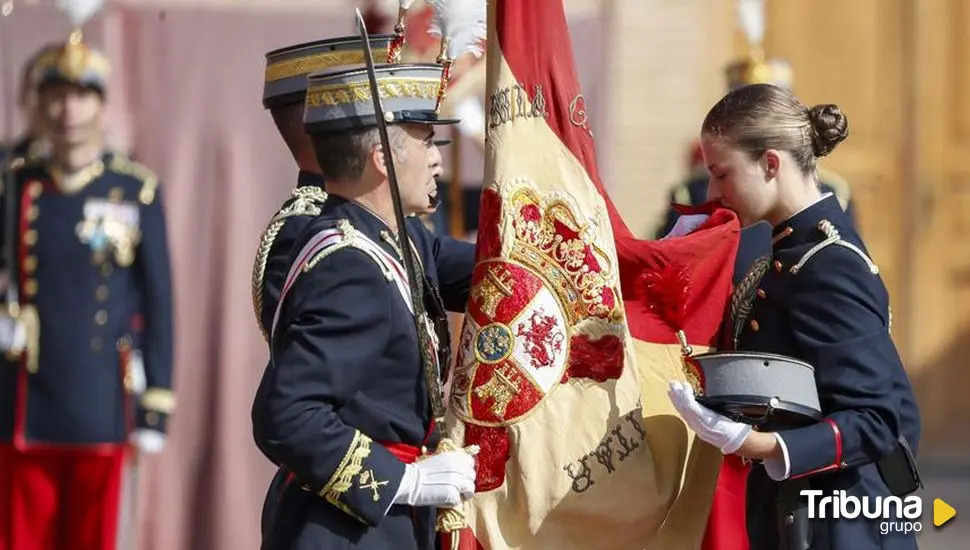 El Gobierno concede la Gran Cruz del Mérito Militar a la princesa Leonor 