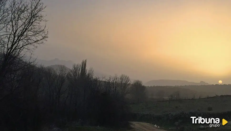 Alerta por la intrusión de partículas de polvo africanas este viernes en Castilla y León