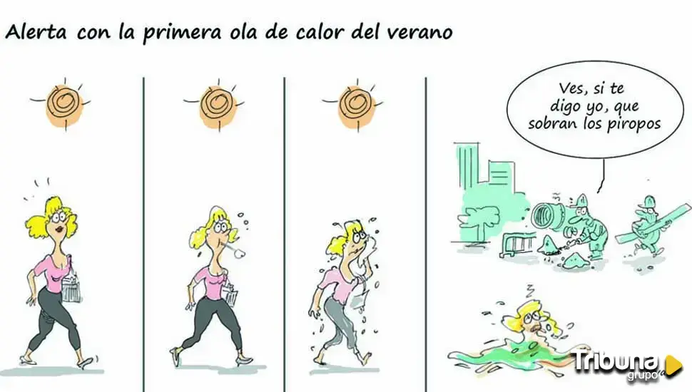 ¡Qué calor! 