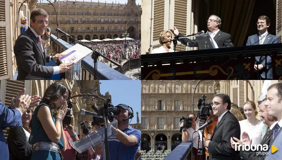 ¿Quién ha sido pregonero en Ferias y Fiestas de Salamanca y por qué durante dos años no hubo pregón?