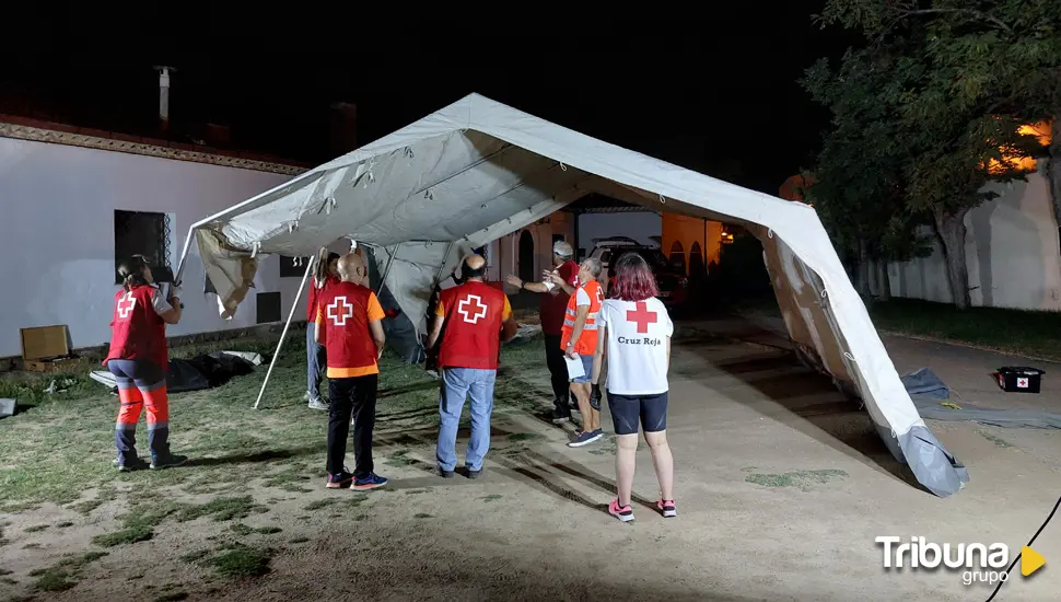 Cruz Roja refuerza su dispositivo forestal en Salamanca ante la alerta de ola de calor