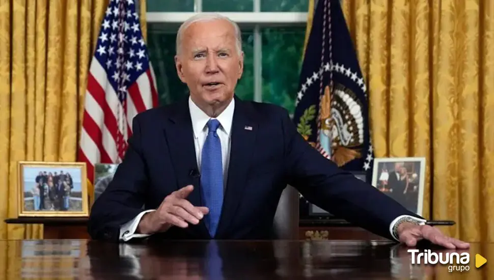 Discurso de Biden desde el Despacho Oval: "Paso el testigo, es necesario defender la democracia"