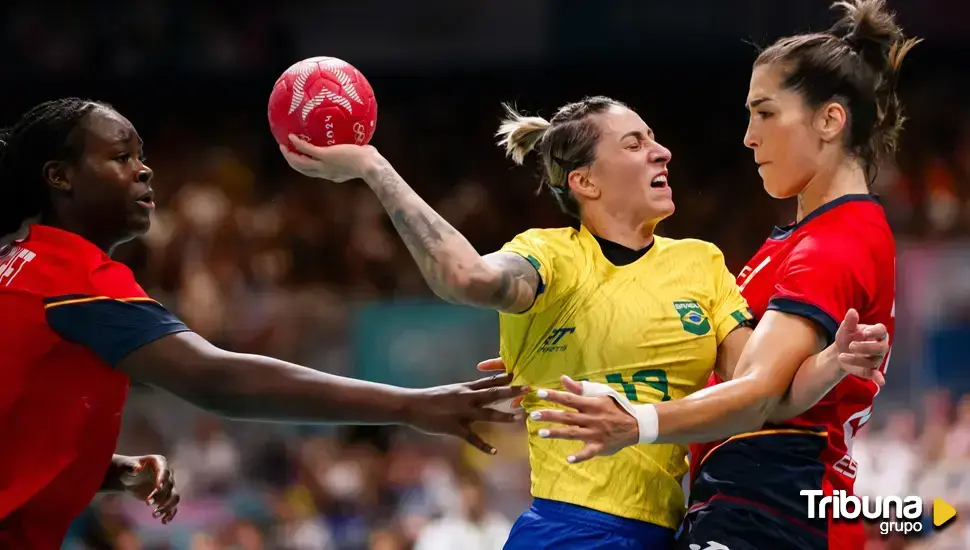 El balonmano femenino se estrella en el debut olímpico ante Brasil