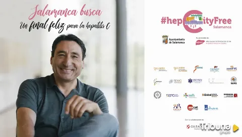 Salamanca lanza una campaña contra la hepatitis C protagonizada por Carmelo Gómez