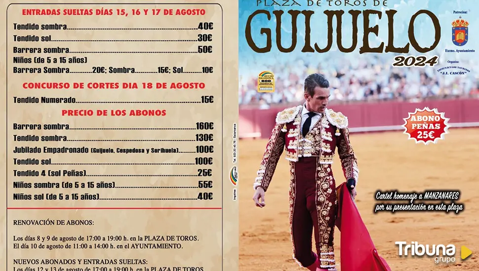 Feria Taurina de Guijuelo: Precio de los abonos y de las entradas sueltas