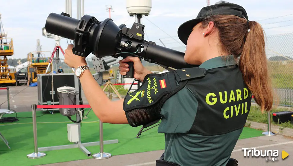 Guardias Civiles españoles 'blindan' el cielo olímpico de París 