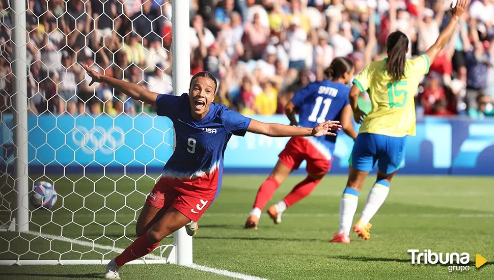 Estados Unidos deja sin oro a la 'rainha' Marta