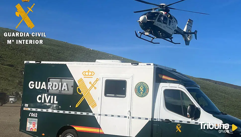 Rescatado, tras toda una noche de búsqueda, un senderista  que se perdió en la Sierra de Béjar