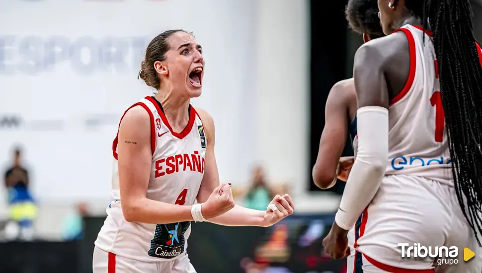 Iyana Martín, plata en el Eurobasket junior tras un buena actuación que no llegó ante el poderío francés 