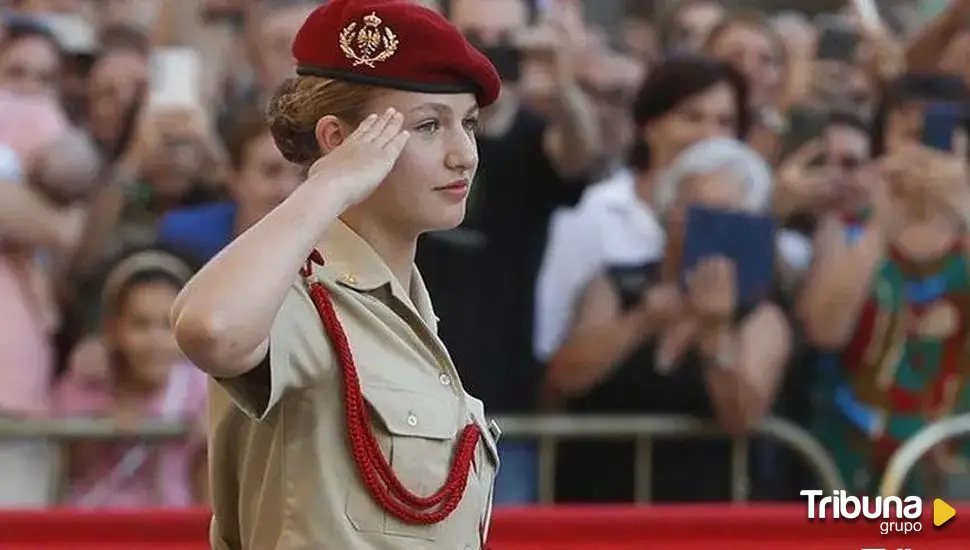 El destino en el que la princesa Leonor completará su formación militar 