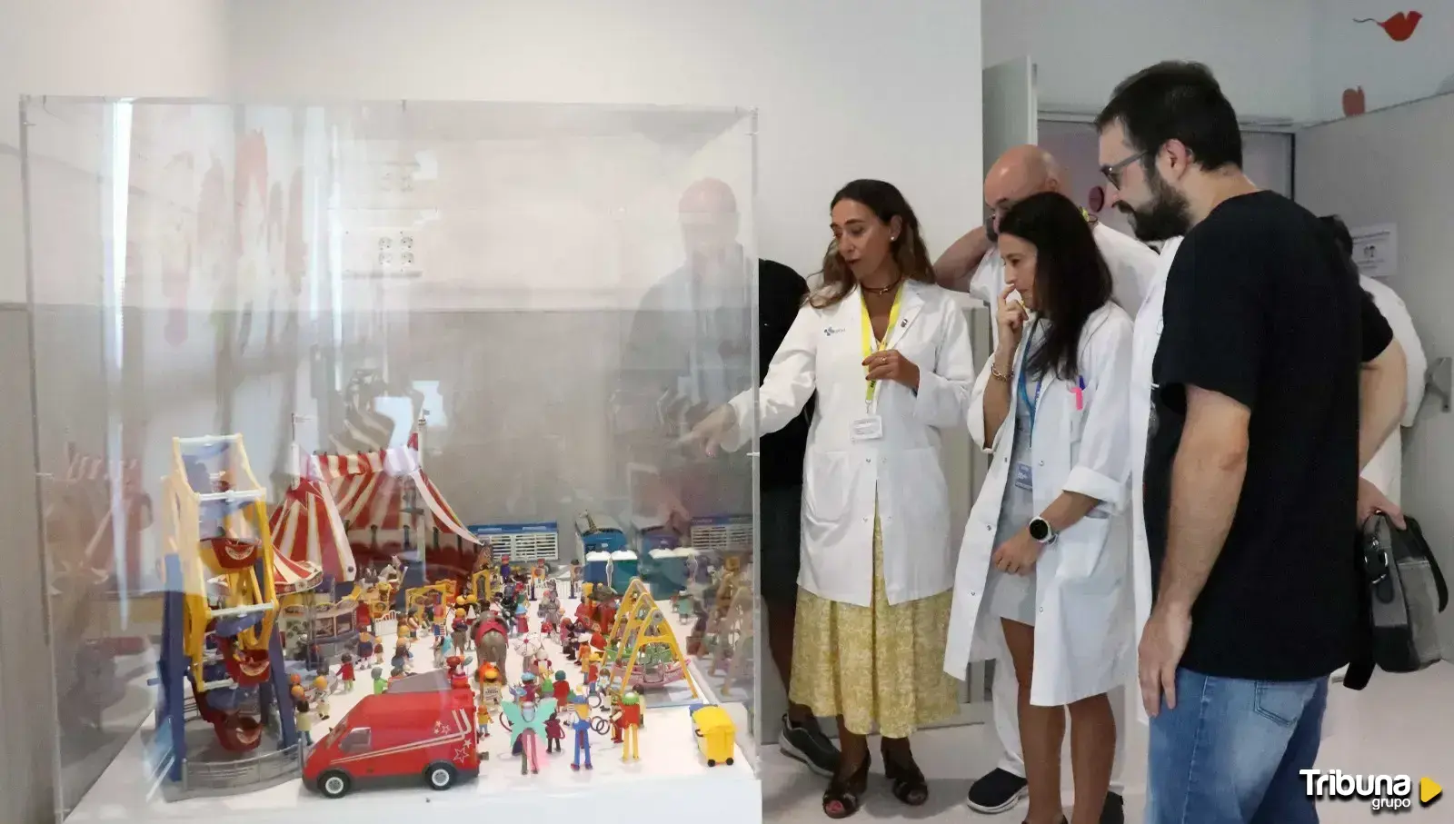 El mundo Playmobil llega a Pediatría del Hospital de Salamanca 