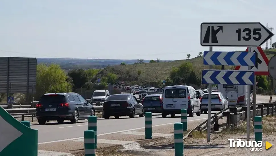 Tráfico prevé más medio millón de desplazamientos en las carreteras de Castilla y León este fin de semana