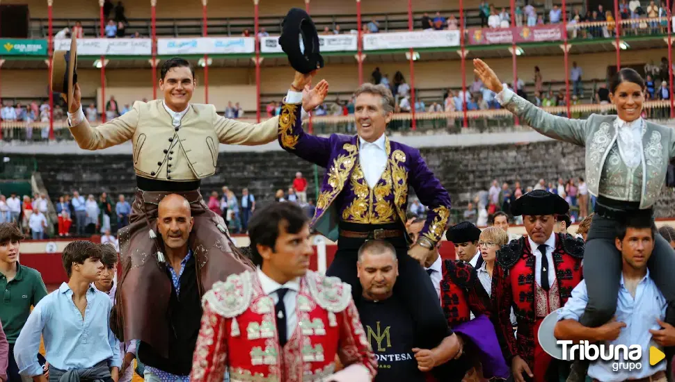 El peñarandino Sergio Pérez brilla en la despedida de Valladolid de Pablo Hermoso de Mendoza