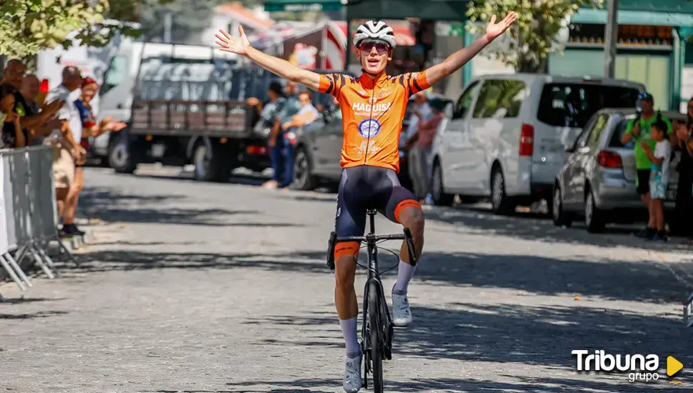 Emilio García, del CD Ciclismo Guijuelo, gana la etapa reina de la Volta Portugal