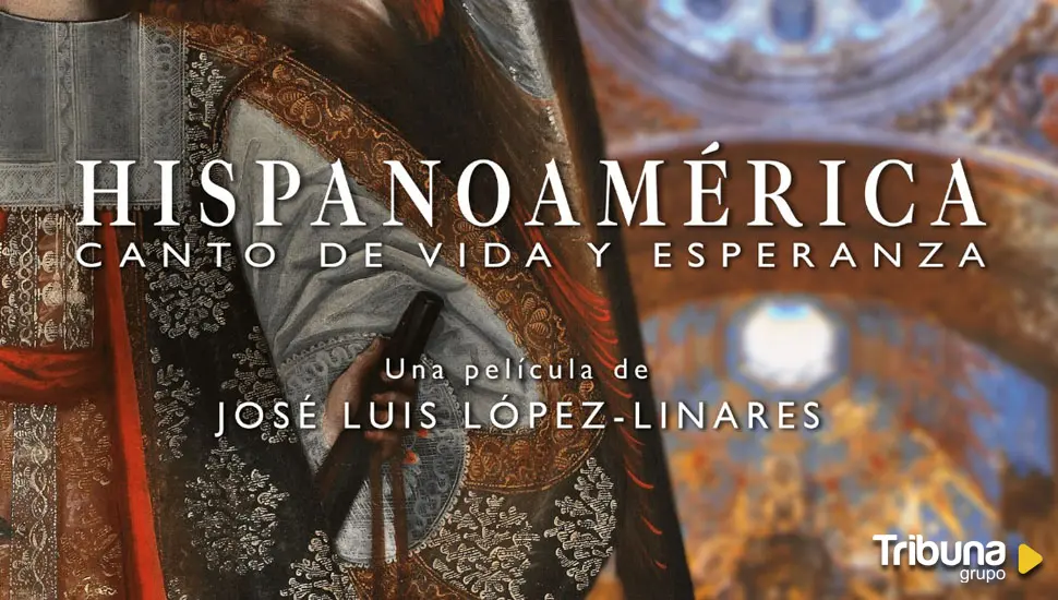 Proyección de 'Hispanoamérica', una película documental de José Luis López-Linares, en el Teatro Liceo