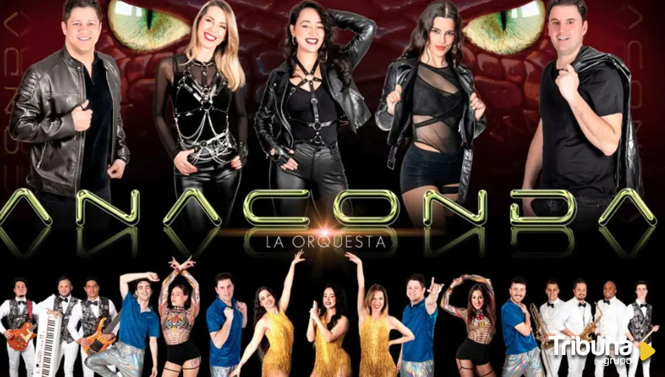 La Orquesta Anaconda llegará a la Plaza de la Concordia este 6 de septiembre 