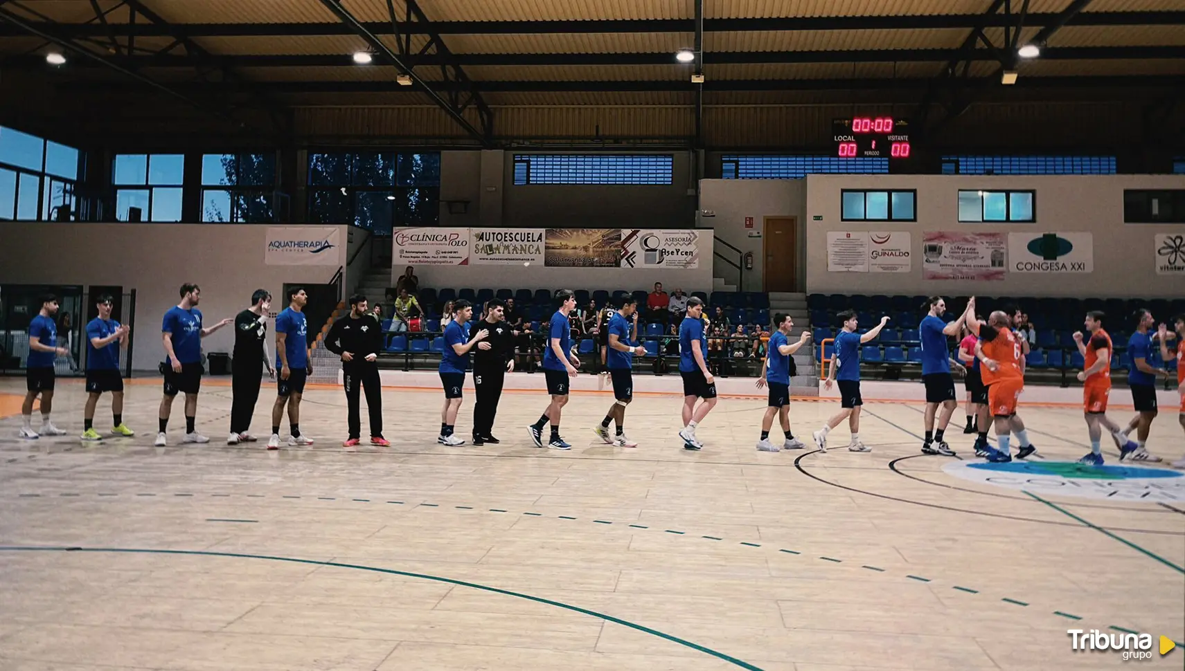 El BM Salamanca planta cara a todo un Balonmano Zamora