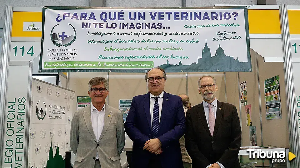 Los veterinarios, presentes en Salamaq: "Nos asocian con clínicas pero esto es el inicio de la salud pública"