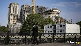 La reconstrucción de Notre Dame da otro paso con la llegada de las campanas