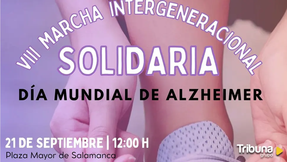 AFA Salamanca exige "tratamiento específico de la demencia" y celebra su Día Mundial con la Marcha intergeneracional 