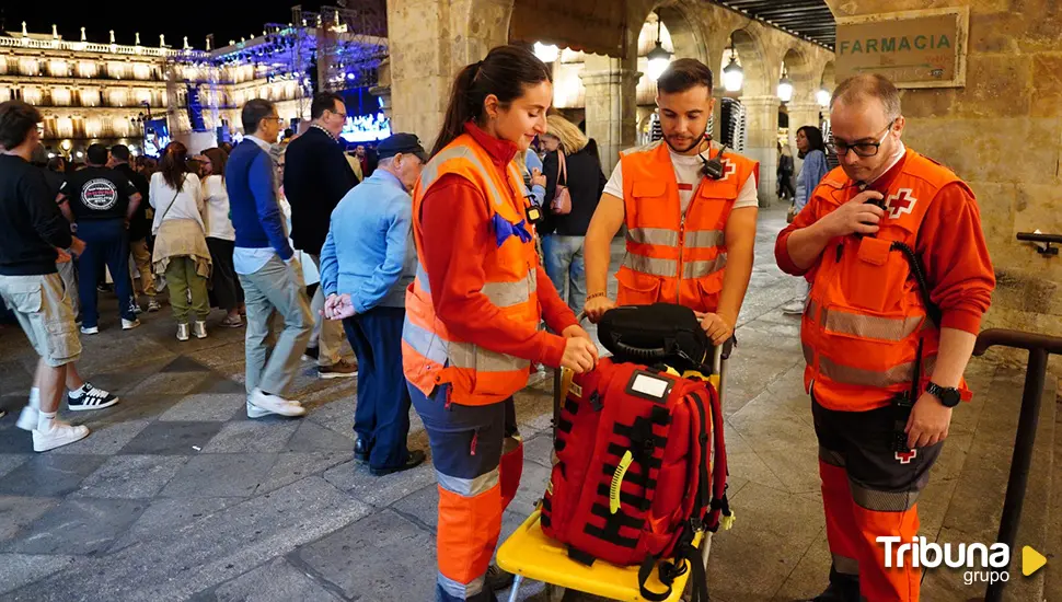 Las Ferias y Fiestas de Salamanca concluyen con 55 atenciones sanitarias de Cruz Roja