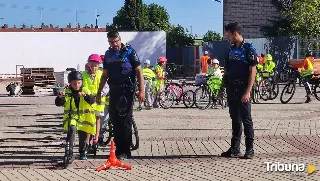 La Semana de la Movilidad de Santa Marta enseña educación vial y habilidades ciclistas a los escolares