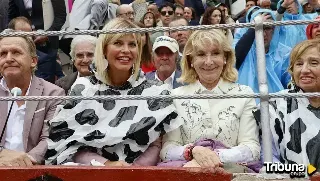 Esperanza Aguirre, Bernd Schuster o Tomás Páramo ponen color a una tarde de tímida lluvia en La Glorieta 