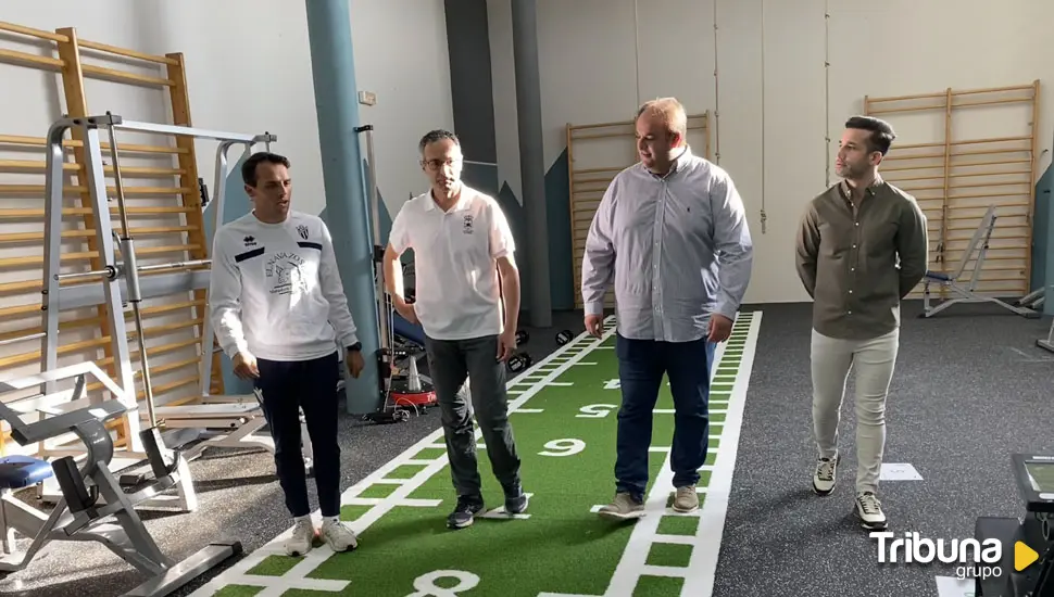 'Nuevo' gimnasio en el pabellón municipal de Guijuelo 