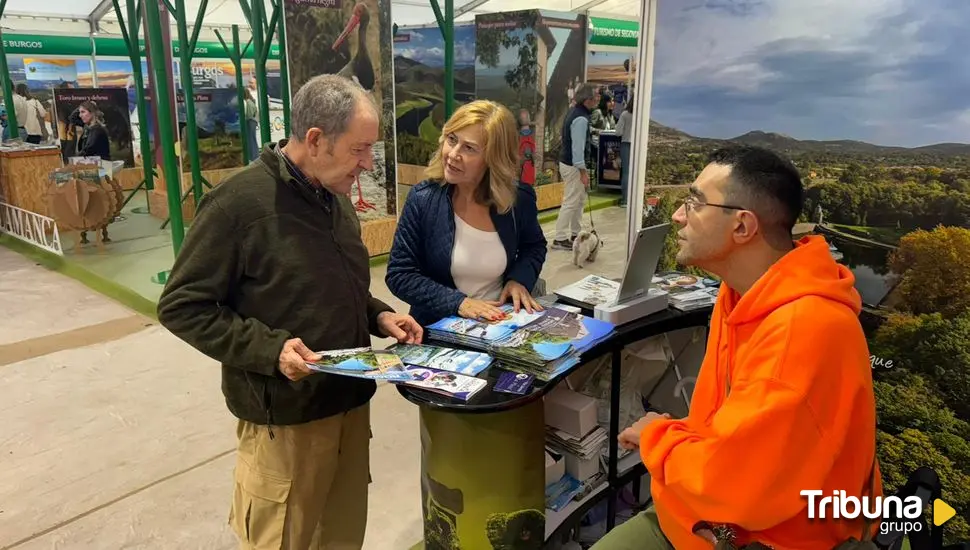 Las rutas de senderismo, la Cámara Oculta y las Murallas despiertan el interés en la Feria Naturcyl