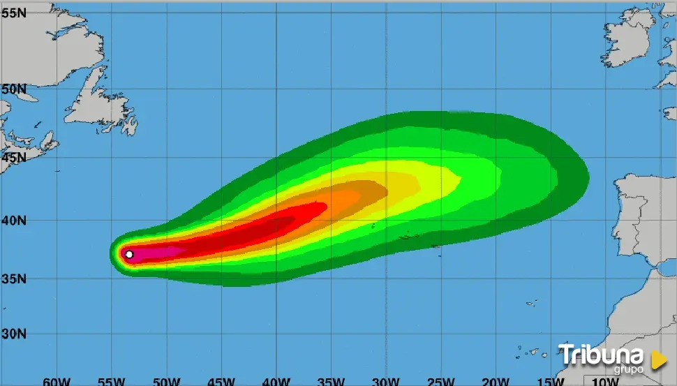 Isaac, el ciclón tropical hacia el que mira la península, ¿cómo será si llega?