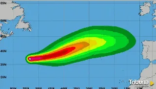 Isaac, el ciclón tropical hacia el que mira la península, ¿cómo será si llega?